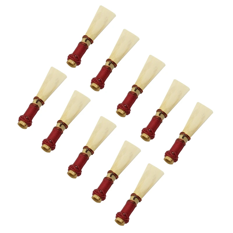 10 шт. Bassoon Reeds свисток натуральный тростниковый ветер аксессуары для музыкальных