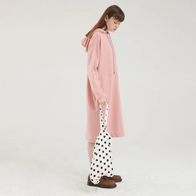 TANTO/2019 оригинальные креативные толстовки с капюшоном для девочек однотонное