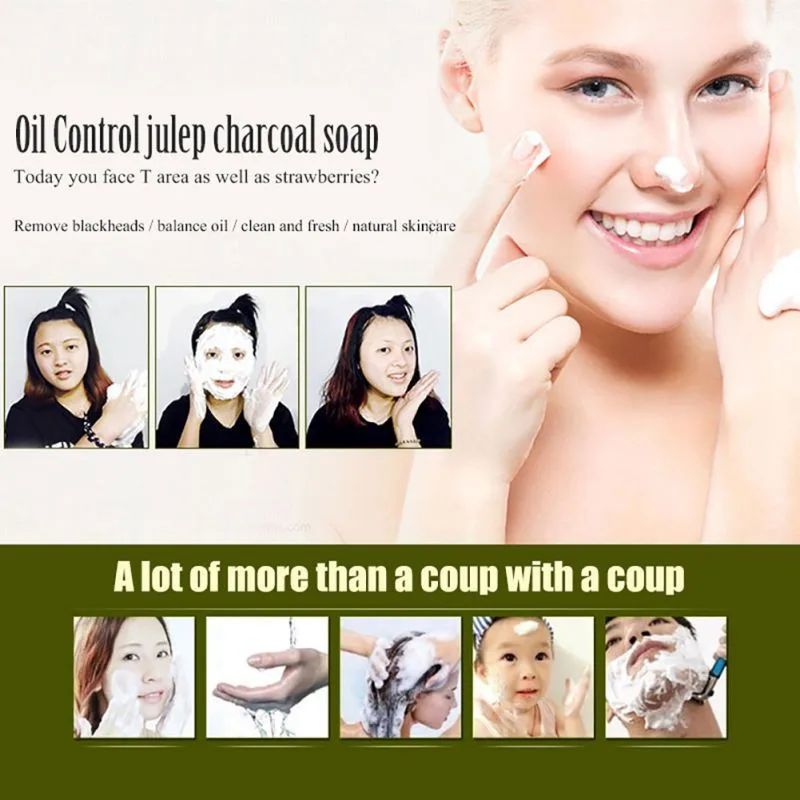 Новинка из бамбукового угляручной Мыло Для Отбеливания Кожи средство от черных