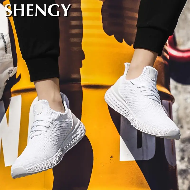 Мужские кроссовки мужская легкая обувь модель 2020 года весна-осень черная Удобная