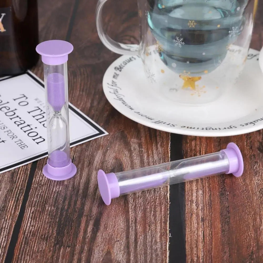 Маленькие песочные часы цветные аксессуары для украшения стола и дома игрушки