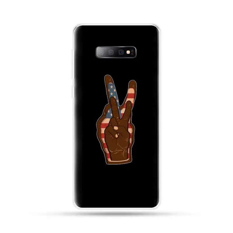 

Black Lives Matter BLM Phone Case For Samsung Galaxy S5 S6 S7 S8 S9 S10 S10e S20 edge plus lite