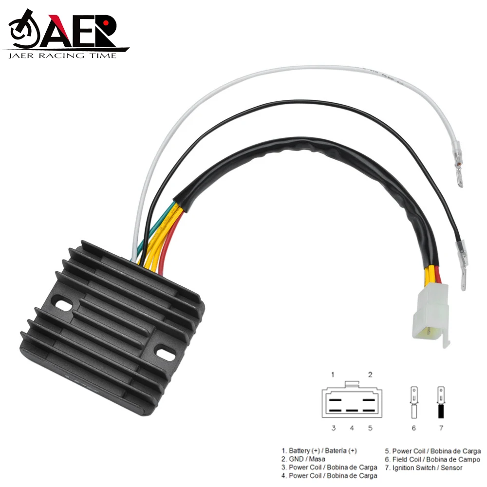 

JAER Motorcycle Voltage Regulator Rectifier for CB 500cc F 1973-1977 CB 400cc F CB 550cc F/K3 CB 750cc K1-K8 F1/F2 SOHC