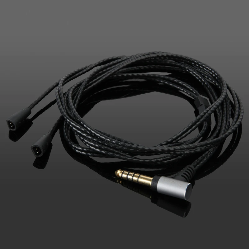 Earmax 3 5 мм 4 Кабель наушников Модернизированный HIFI Аудио наушники Lossless 1.2M OCC