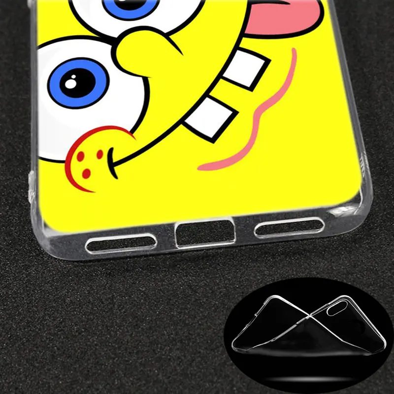 Горячий силиконовый чехол SpongeBob квадраты лучший друг для Xiaomi Redmi K20 Pro 7 7A 6 6A 4X5 Plus S2 GO Note 8 7 6 5 Pro 4