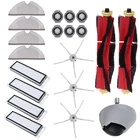 Аксессуары для пылесоса Xiaomi Roborock S6 S60 S65 S5 MAX T6, основная щетка, фильтр НЕРА, домашние Аппликации, 20 шт.