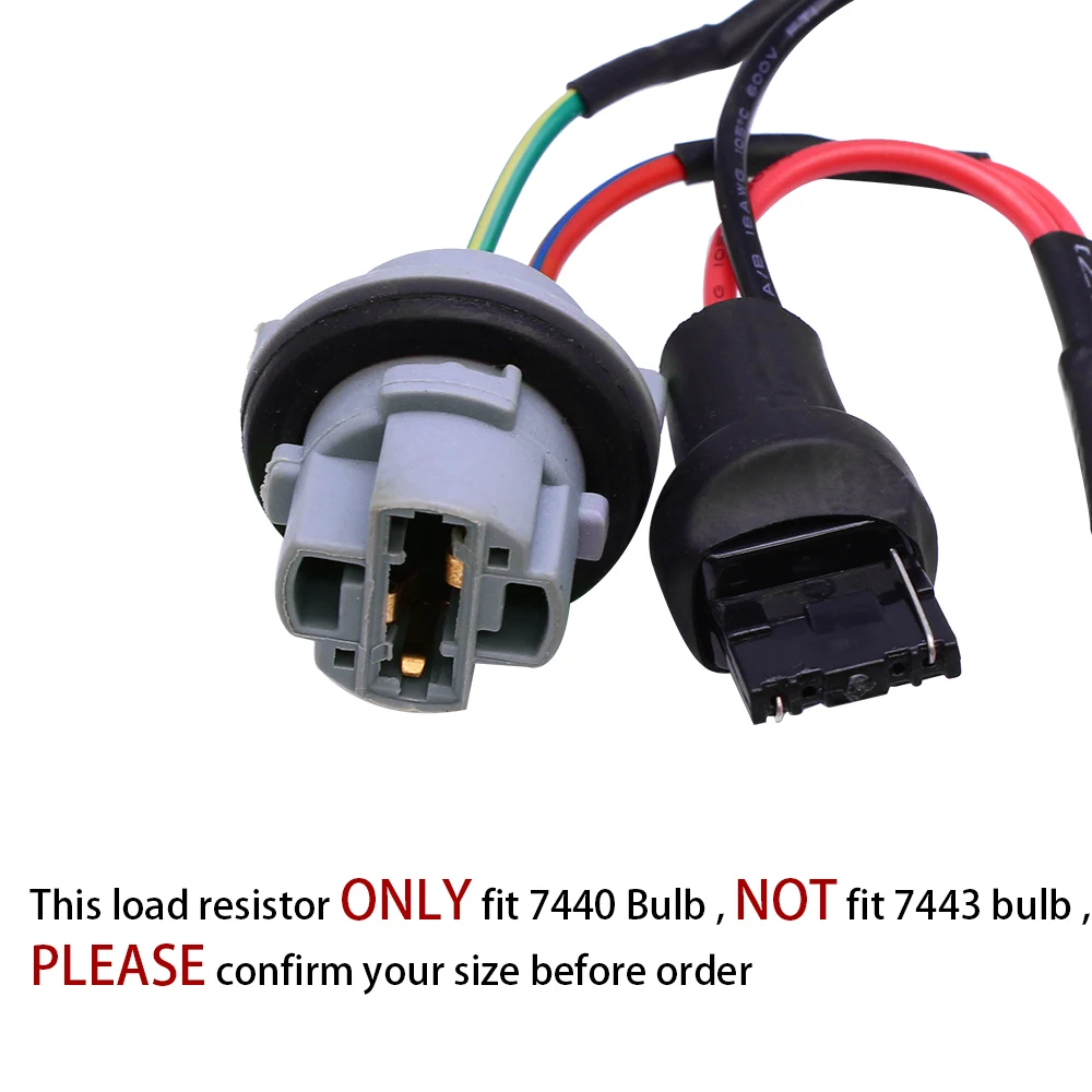YUNPICAR 7440 T20 50 Вт 6Ohm светодиодный для легких нагрузок резистор фиксированный светодиодный фонарь противотуманная фара быстрая супер вспышка поворотные световые сигналы