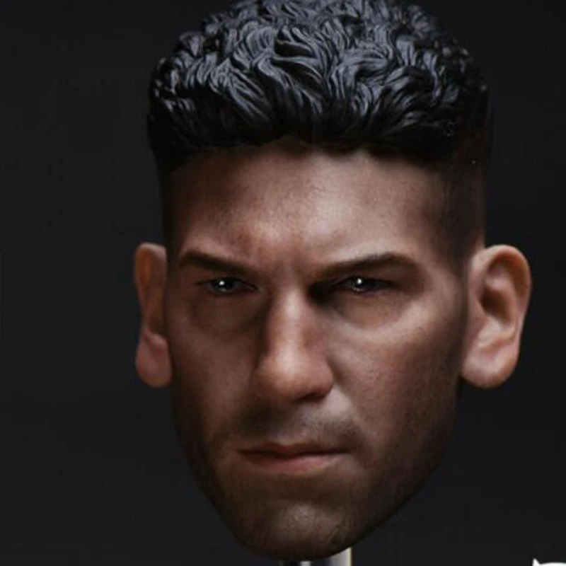 

Hot Sales 1/6 Scale Jon Bernthal Male Head Sculpt Head Carved Model For 12" Action Figure Body