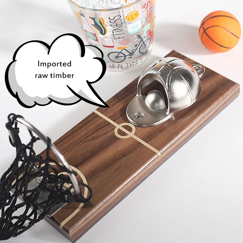 Открывалка для баскетбольных бутылок Dunk подходит семьи общежития бара офиса
