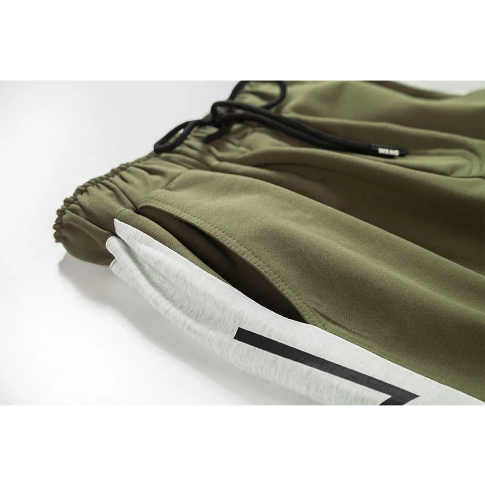 Мужские короткие брюки летняя спортивная одежда в полоску спортивные для мужчин