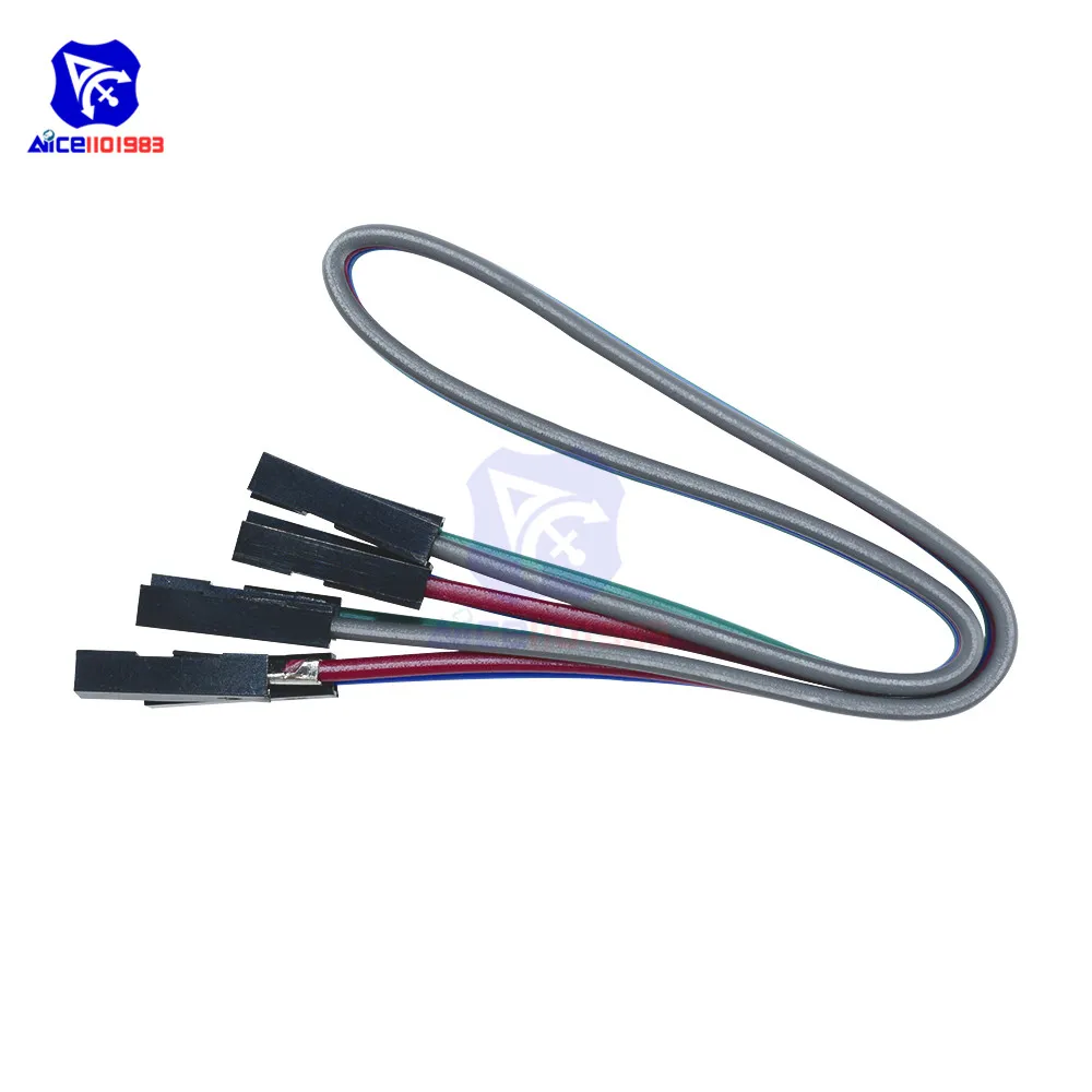 ST-Link V2 мини металлический корпус STM8 STM32 эмулятор загрузчика программирования с 3 Pin Кабель DuPont