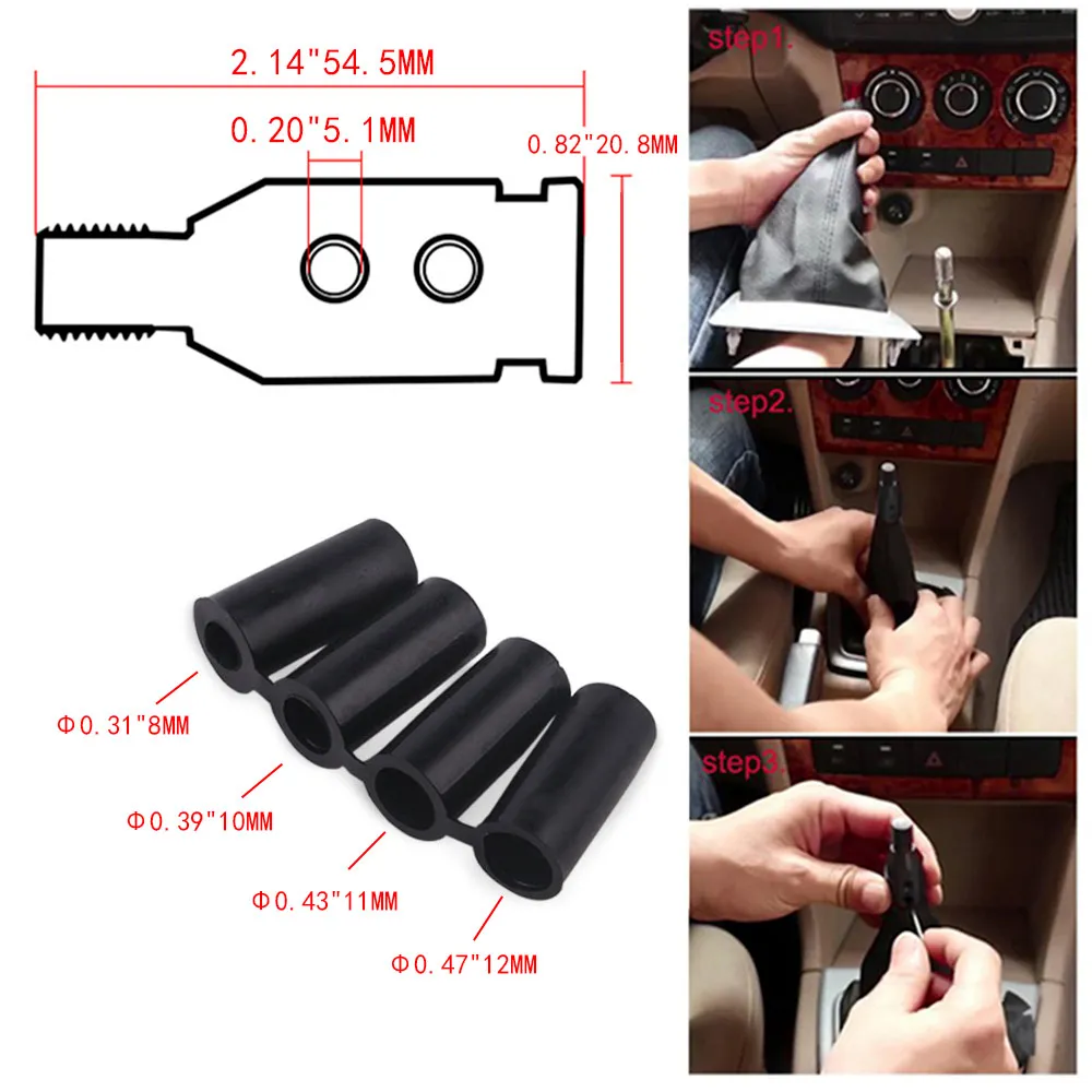 Алюминиевый Сменный Адаптер для ручки подходит не резьбовых наконечников BMW