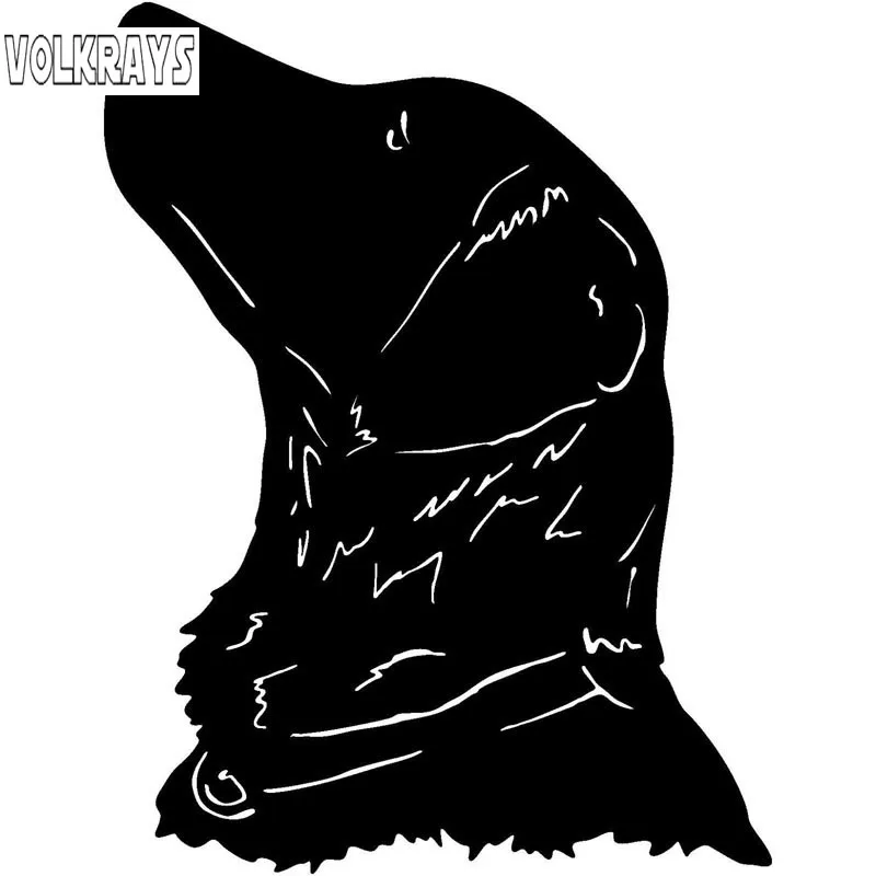 Volkrays модная Автомобильная наклейка Лабрадор ретривер аксессуары для собак