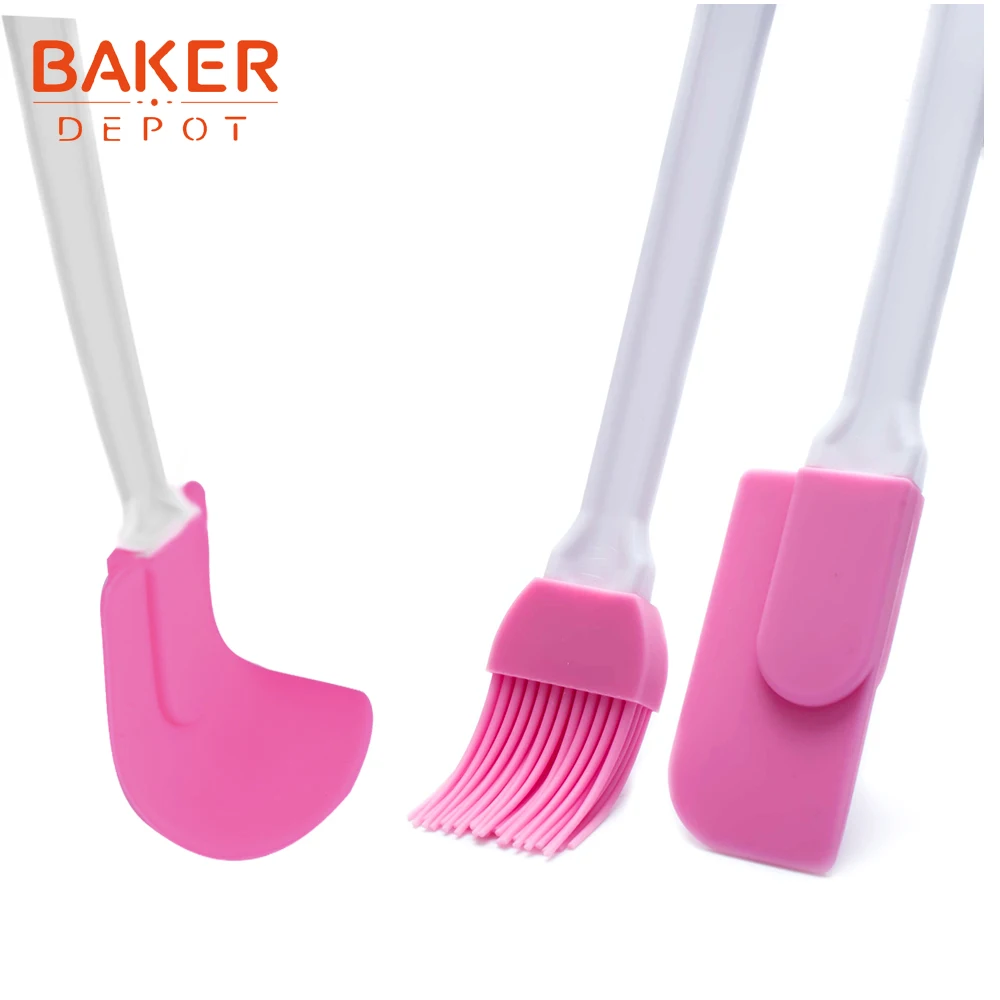 Кондитерские инструменты силиконовые для выпечки скребок торта шоколадного