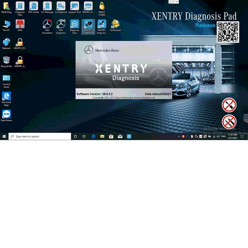 

64-битная профессиональная система с дистанционным управлением для установки и активации программного обеспечения xentry 2021,03 MB STAR sd C4/C5/C6