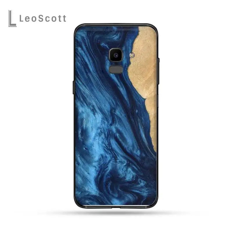

Traveler Protective Wood Resin art Phone Case For Samsung Galaxy J2 J4 J5 J6 J7 J8 2016 2017 2018 Prime Pro plus Neo duo