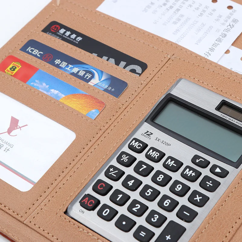 А4 Папка для бумаг портфель многофункциональный кожаный Органайзер крепкий