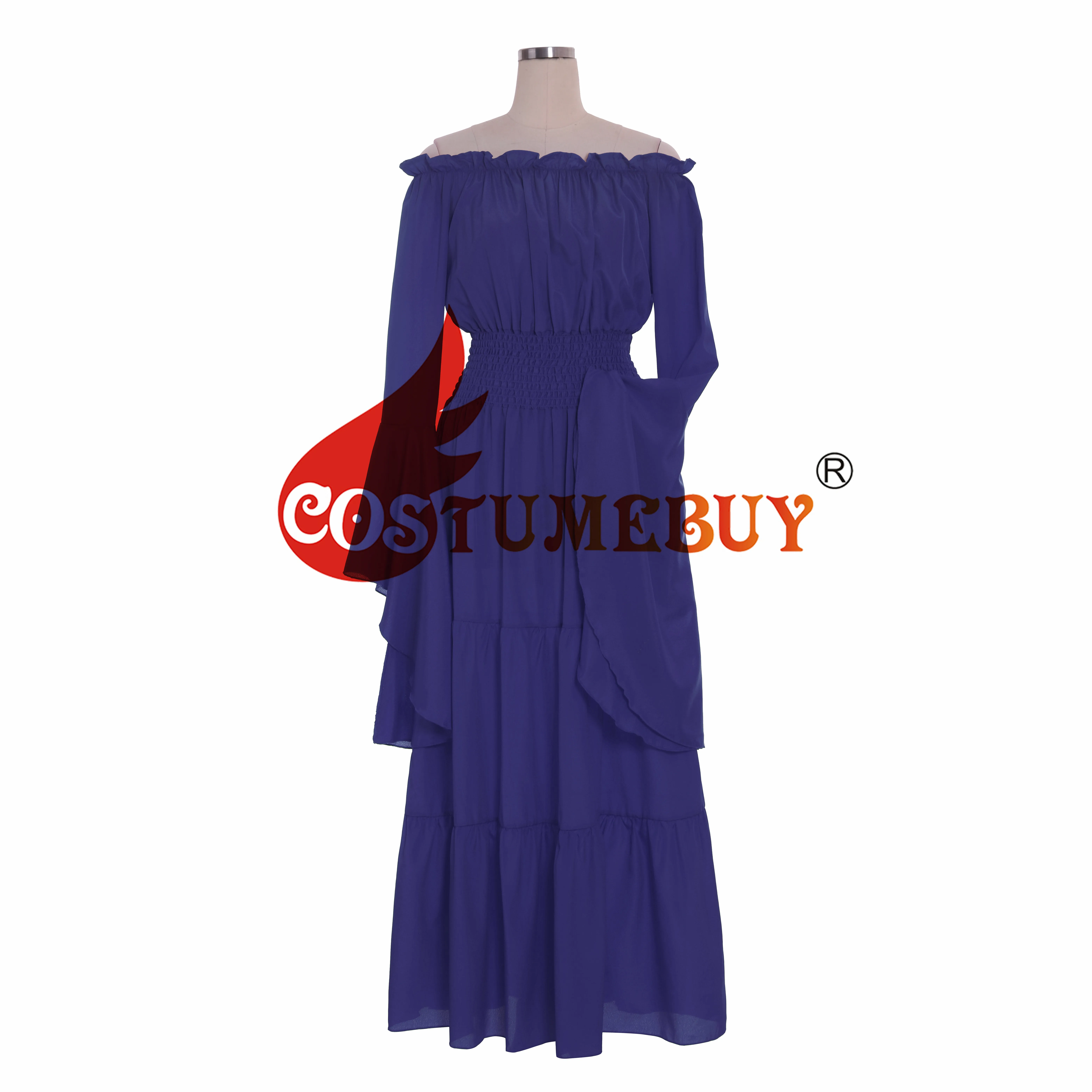 Женское платье с открытыми плечами Costumebuy вечернее в готическом стиле ренессанс