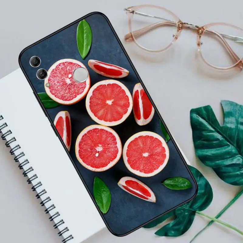 

grapefruit Phone Case For Huawei NOVA 2 2i 2s 3i 4 4e 5 plus P10 lite 20 P20 pro honor10