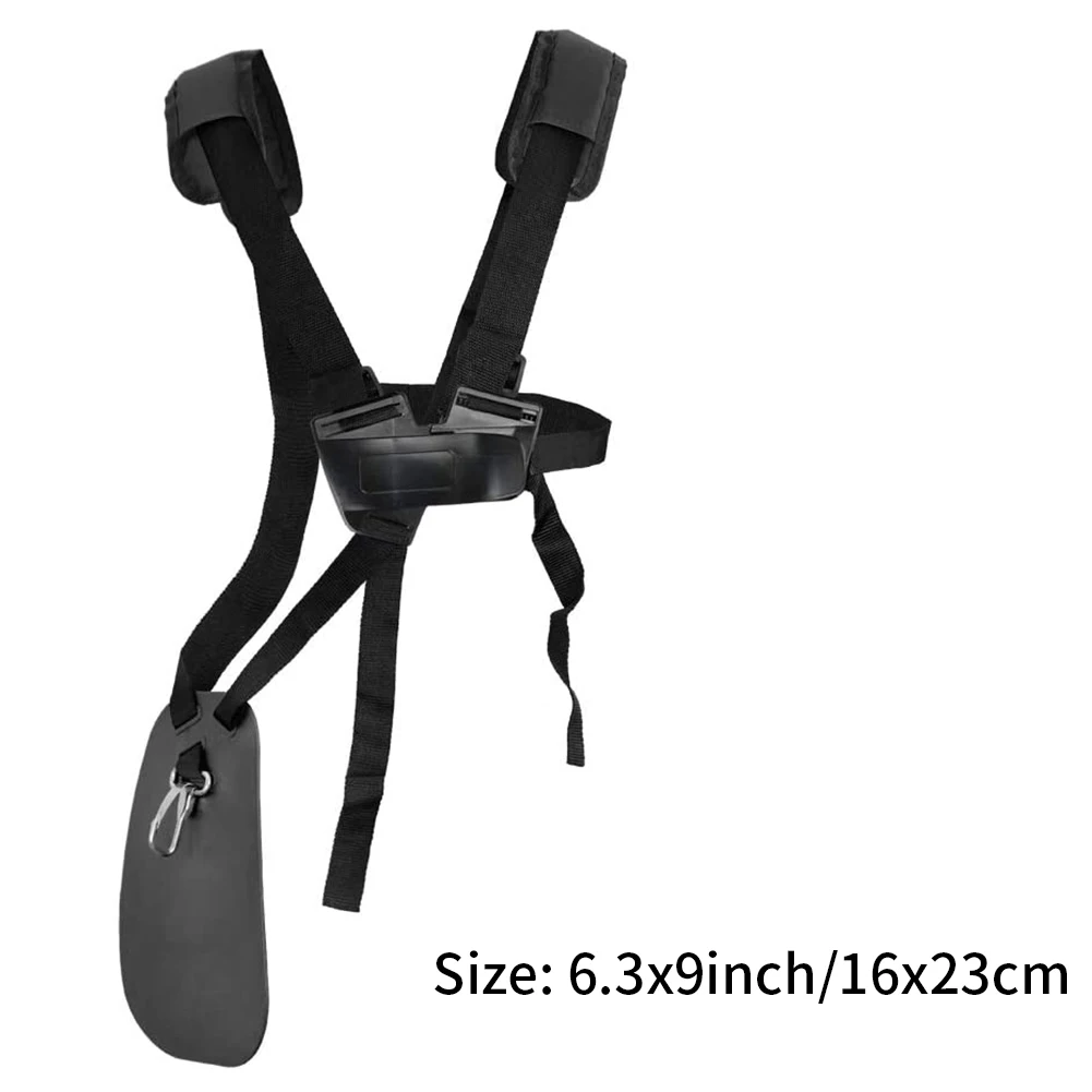 

Adjustable Strimmer Double Breasted Shoulder Harness Strap For Brush Cutter Mower Trimmer Padded Belt Garden Protection Panel