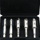 Экстрактор поврежденных винтов, сверла для удаления сломанного застретого винта, легкая вспышка, удаление с поломки, набор электроинструментов 0 #1 #2 #3 #4 #