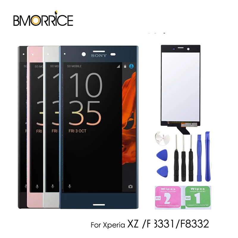 5 2 ''ЖК дисплей для Sony Xperia XZ F8331 F8332 ЖК дигитайзер сборка стекло сенсорный экран