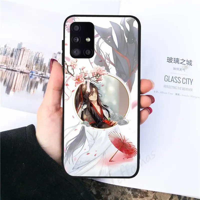 

mo dao zu shi Phone Case black For Samsung galaxy S 21 20 10 8 A 51 71 50 21s 70 40 20 20e note 10 plus Ultra 5g fe