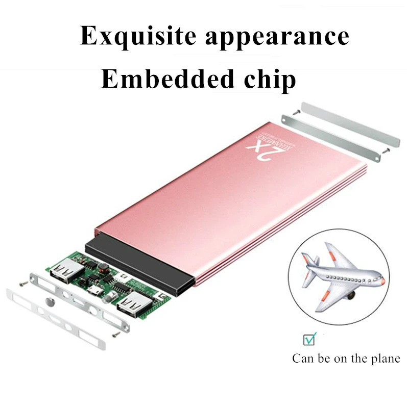 SOODOO водонепроницаемый портативный внешний аккумулятор 10000 мА/ч для всех