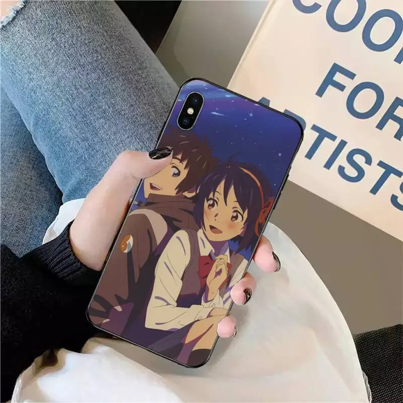 

Japanese Anime Your Name Kimi no Na wa Phone Case for iPhone 11 12 pro XS MAX 8 7 6 6S Plus X 5S SE 2020 XR mini
