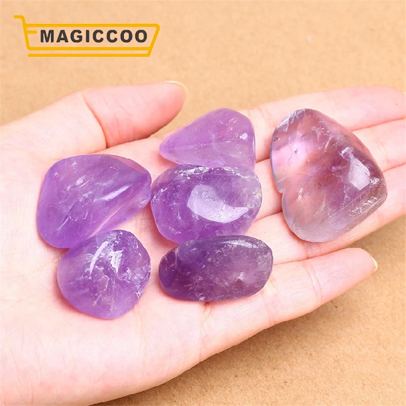 MAGICCOO 100 г/упак. натуральный аметист камень аметистина кристалл кварца сырой
