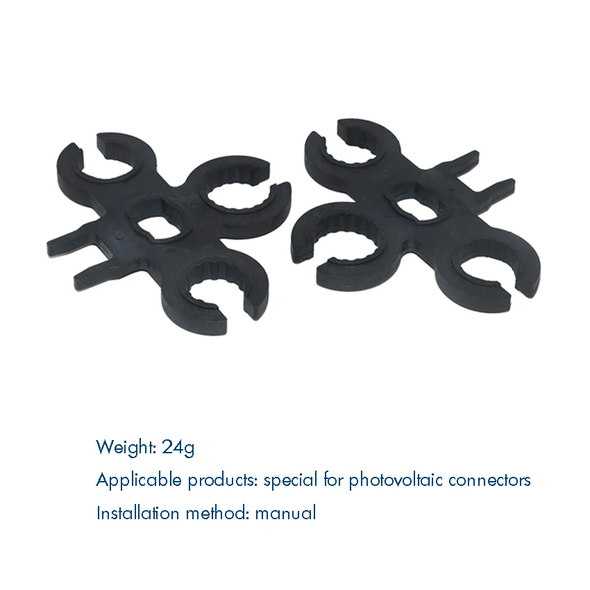 

Solar Connector Spanner Wrench Assembly and Disassembly Tool Solar Panel Cable Crimping Tool For Male/Female Connectors