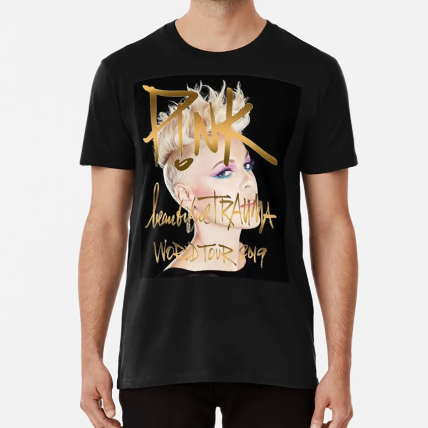 Красивая травма мировой тур 2019 футболка розовая красота месть художника