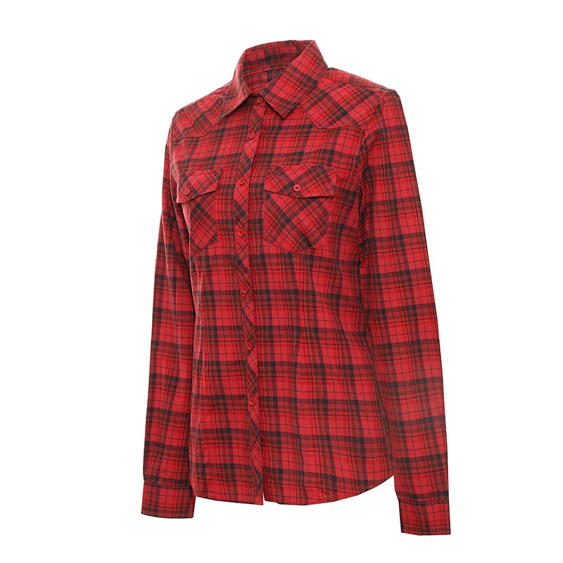 Рубашка ROYALWAY женская с УФ-защитой Классическая походная рубашка длинным рукавом