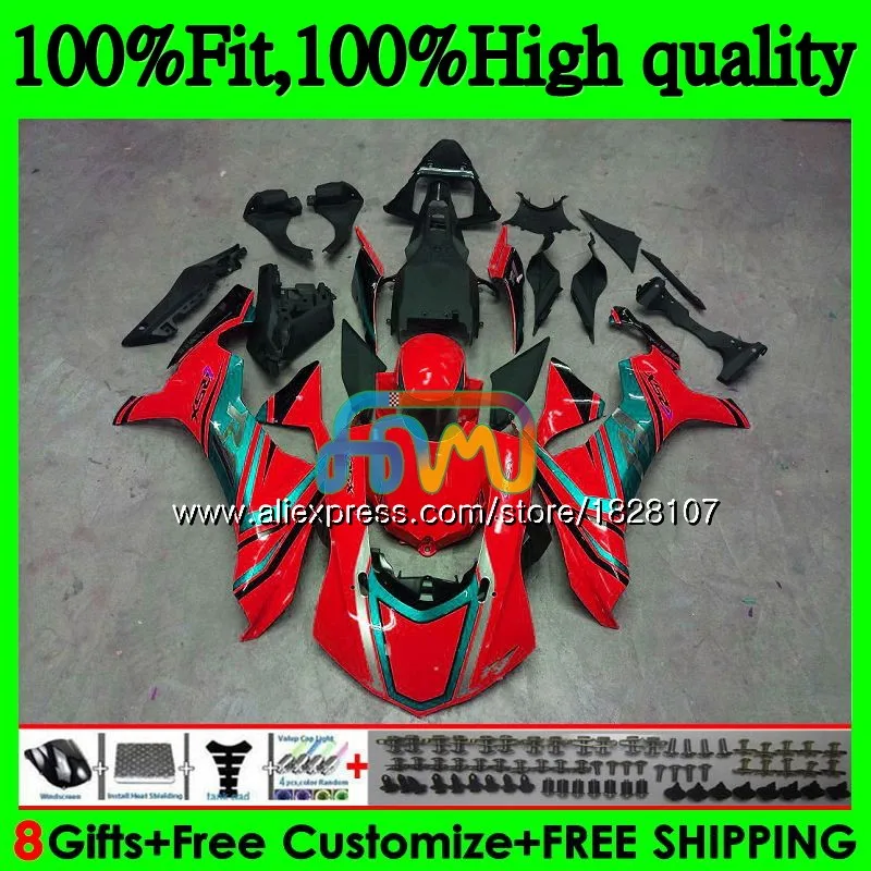 

OEM Injection For YAMAHA YZF R1 1000 YZFR1 15 16 17 129BS.60 YZF-1000 YZF R 1 YZF1000 YZF-R1 Glossy red 2015 2016 2017 Fairing