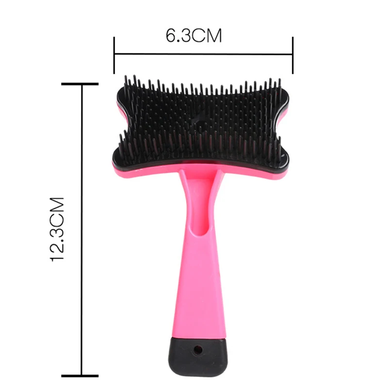 

Puppy Cat Faded Comb Hair Brush Plastic Pet Dog Grooming Supplies for Small Dogs Cats Brushes Mascota Products for Pets 4 Colors