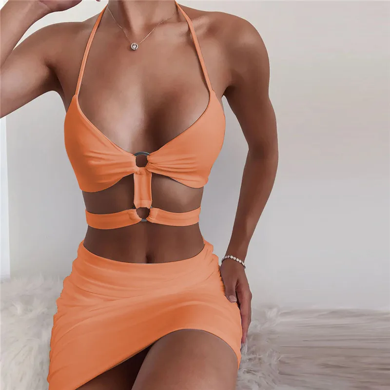 

CNYISHE 2020 Sexy Halter Cut-out Party Club Dress Women Fashion Hollow Out Sleeveless Bodycon Dresses Female Mini Dress Vestidos