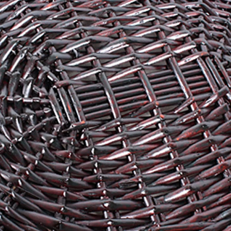 Ручная работа ротанговая домашняя корзина для хранения предметов закуски фрукты