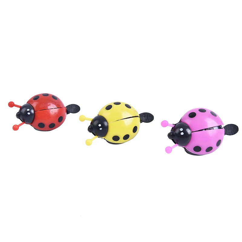 

1PC Aluminum Alloy Bicycle Mini Cartoon Ladybug Ring Bell for MTB Bike Bicycle Bell Ride Horn Alarm Bell Ring Lovely Kid Beetle
