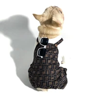 luxury designer pet dog clothes coat small medium puppy french bulldog autumn winter plus velvet warm coat jacket cat sweater