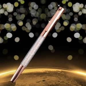 1 шт. Роскошная шариковая ручка с кристаллами 0,5 мм