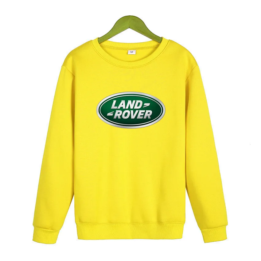 

Land Rover LOGO men's 2021 spring and autumn new fleece crew neck sweater sports leisure crew neck pullover men
