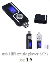 Мини Портативный usb HiFi музыкальный плеер MP3 walkman воспроизводитель MP3 плеер Поддержка Micro SD TF карта 32 Гб спортивный музыкальный медиаплеер