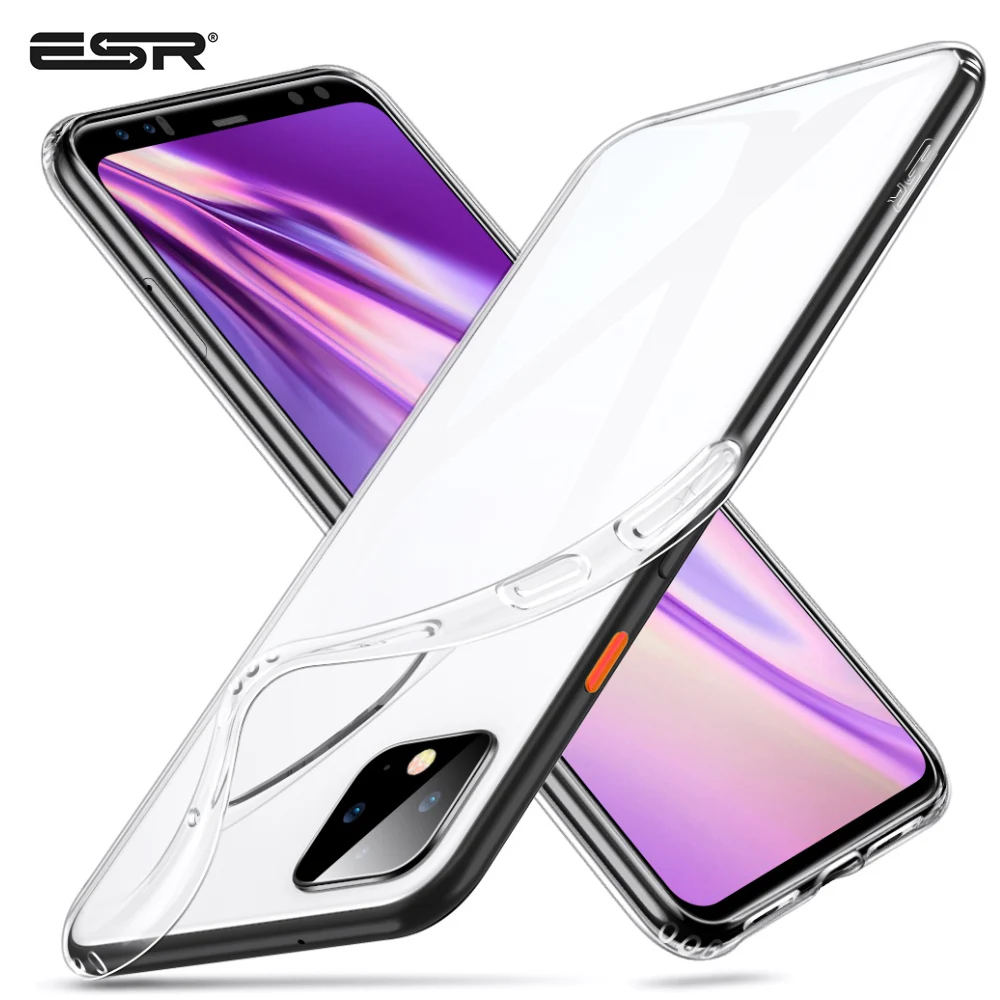 ESR чехол для телефона Google Pixel 3 3a 4 XL прозрачный мягкий ТПУ чехол-бампер 3XL 4XL |