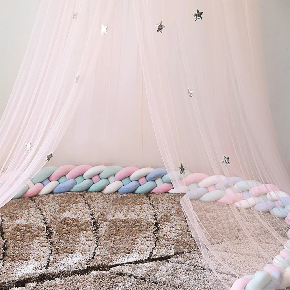 Подвесной принцесса купол сеть от комаров со звездой стиль украшения кружева