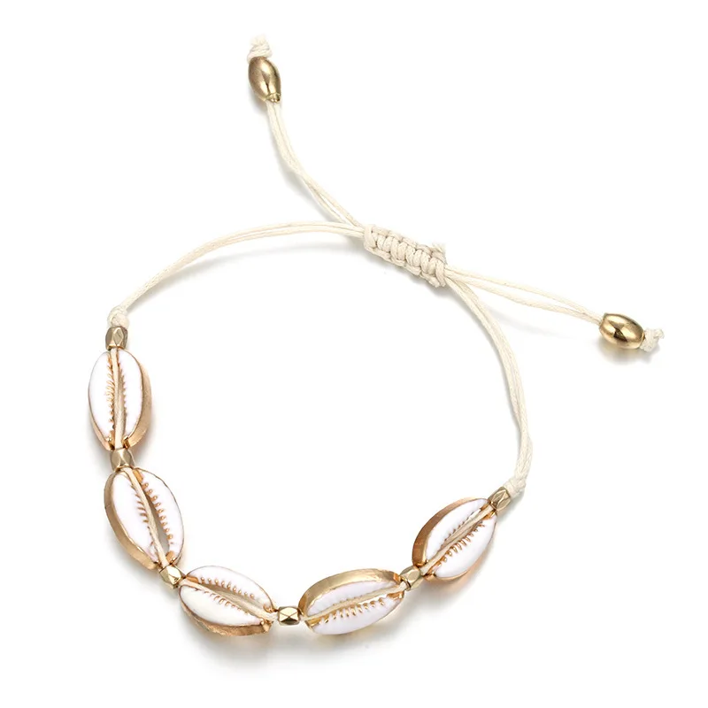 Браслет мужской плетеный в виде раковины с надписью Hand Act|Именные браслеты| |