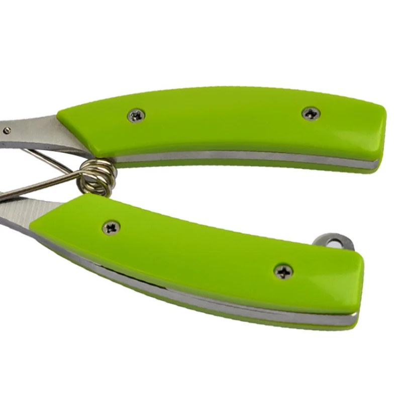 

Fishing Plier Scissor Green Stainless Steel 20*5cm Gripper Line Cutter Scissors