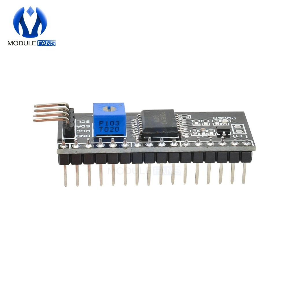 Плата адаптера для Arduino IIC I2C TWI последовательный интерфейс SPI ЖК-дисплей 1602 2004