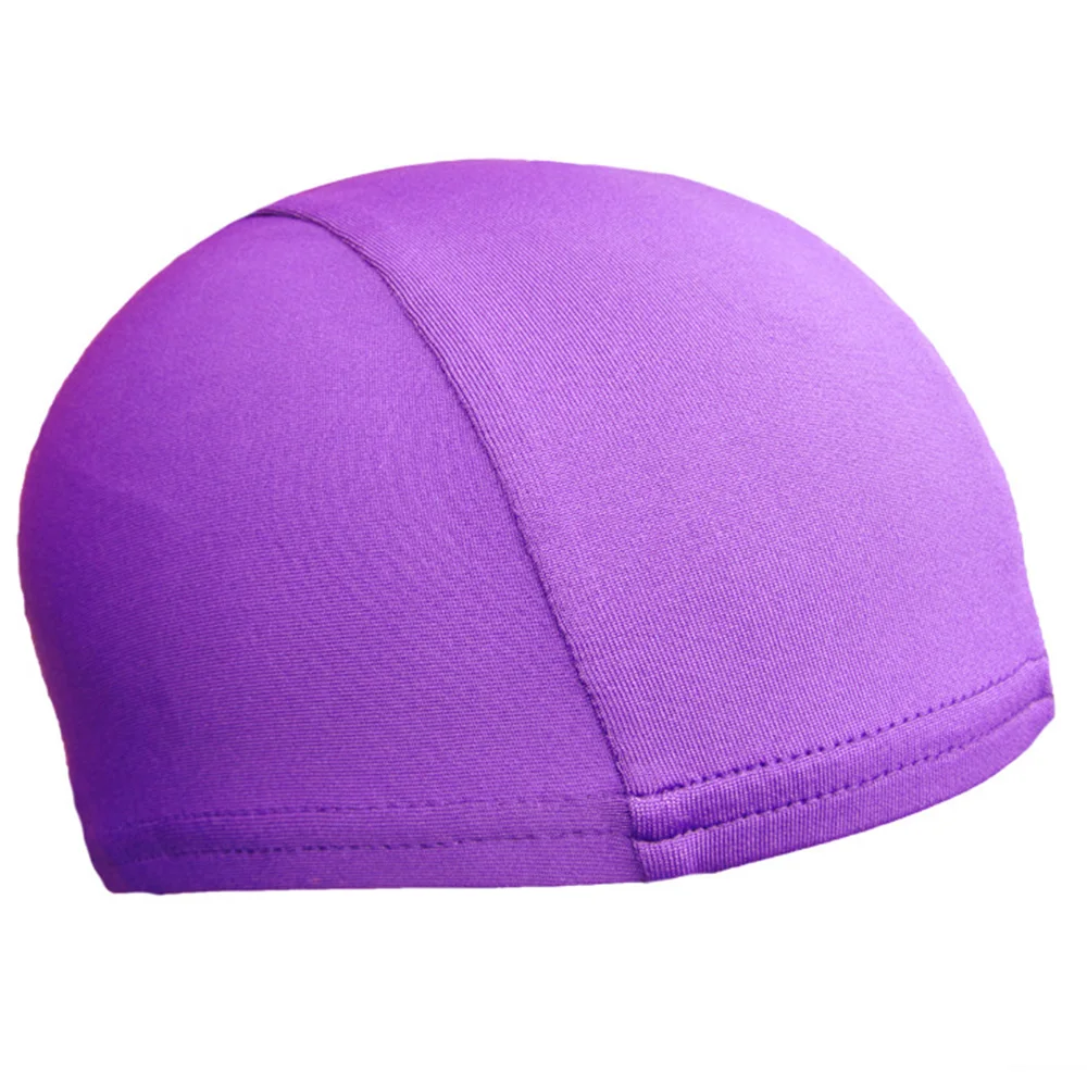 Purple Для шлема мотоциклетный велосипедный шлем Внутренняя крышка Coolmax шапка быстросохнущая дышащая шляпа жокейская шапочка под шлем шапочка - Цвет: Purple