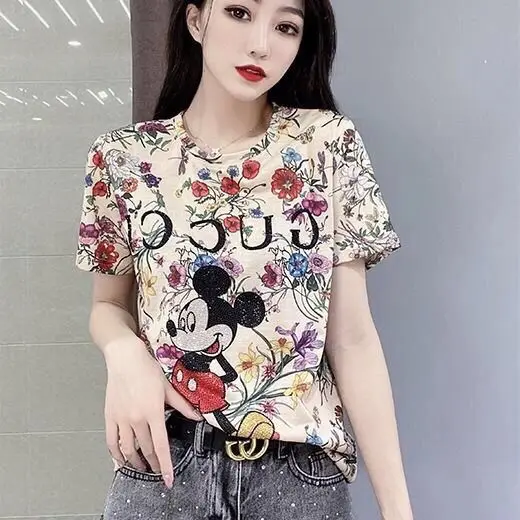 

New half sleeve T-shirt short sleeve blouse