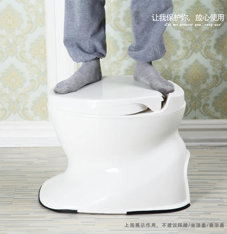 Стул для туалета пожилых людей мобильное домашнее портативное приседание